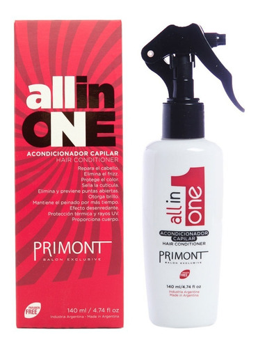 Primont All In One Tratamiento Acondicionador X 140ml 6c