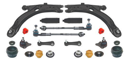 Kit Horquillas Rotulas Bieletas Y Bujes Vw Bettle 1.8l 99-08