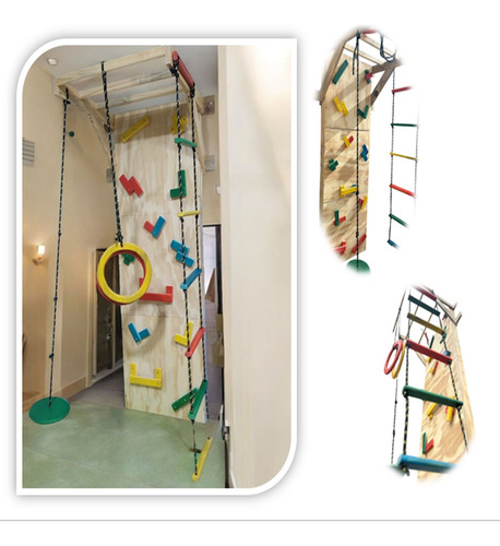 Juego De Escalar Pared Aprendizaje Montessori Unisex Niños