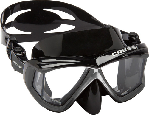 Visor Mascara Liberty Quattro Spe Negro/gris Snorkeling