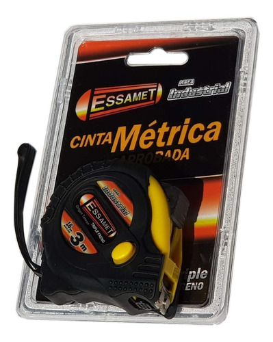 Cinta Métrica 3 Metros Profesional 16mm 3 Frenos