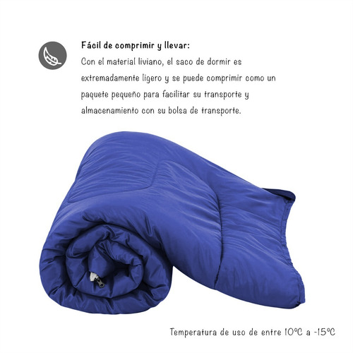 Imagen 7 de 10 de Bolsa Acampar Aire Libre Saco De Dormir Camping Individual