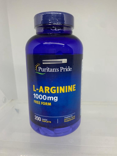 * * 2024 * L-arginine 1000mg - 200 Uds Puritan's Pride