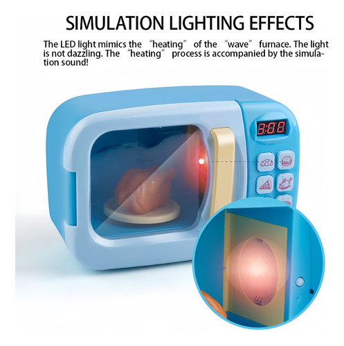 Set De Juguetes Educativos De Cocina De Simulación Para Niño