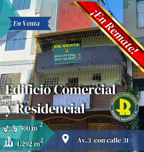 En Venta Edif. Comercial Y Residencial Av 3 Mérida - Venezuela