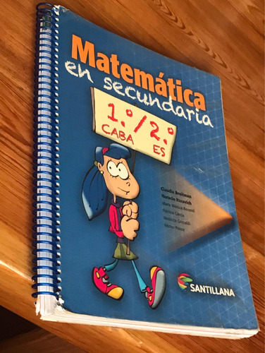 Matematica En Secundaria ( 1 Caba-2es). Santillana.