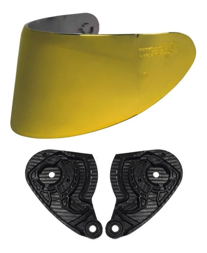 Viseira Original Capacete Axxis Draken Camaleão 