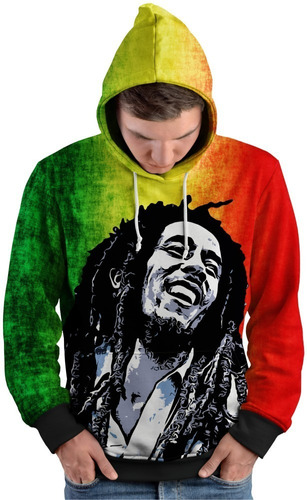 blusa de frio bob marley