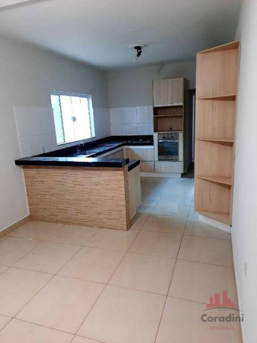Imagem 2 de 12 de Casa Com 3 Dormitórios À Venda, 130 M² Por R$ 310.000,00 - Jardim Santa Rosa - Nova Odessa/sp - Ca2947