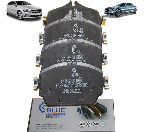 Pastilha Dianteira Trw Mercedes C180 C200 W205 2015 2016 17