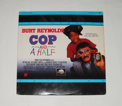 Cop And A Half Henry Winkler Burt Reynolds Laser Disc