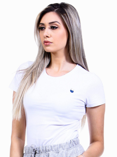 Camiseta Baby Look Feminina - Estampa Gota