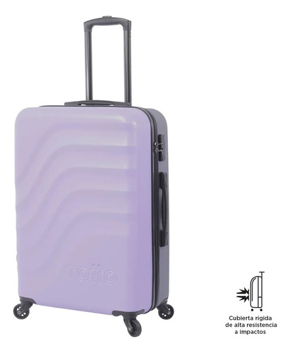 Totto Maleta De Viaje Mediana Rígida 4.2kg Bazm231 Lavender