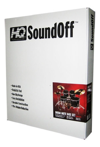 Evans Soundoff Standard Set Sordinas Para Bateria