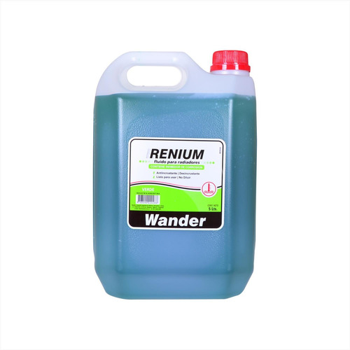 Refrigerante Verde Wander X 5lts