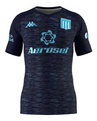 Camiseta Racing Club Kappa 2021 La Academia - Local Olivos