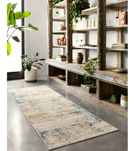 Loloi Ii Alchemy Collection Alc-03 Ivory/multi 2'-8 X 4'