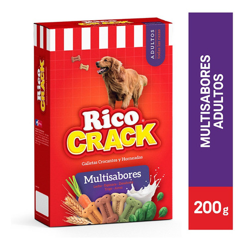 Ricocrack Multisabores Adulto 200 Gr