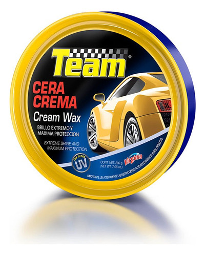 Cera Crema Team 200g V/a