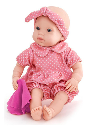 Brinquedo Boneca Kate Cuidados Deitada Com Acessórios