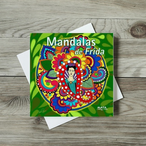 Imagen 1 de 2 de Libro Para Colorear. Los Mandalas De Frida