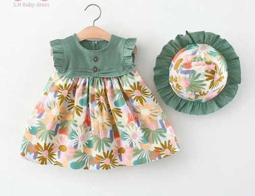 Vestidos De Verano Con Accesorios Para Bebes Niñas