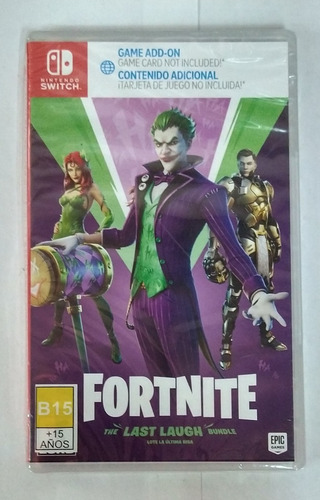 Fortnite - The Last Laugh Bundle Para Nintendo Switch