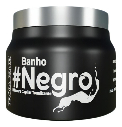 Lama Negra Matizador Preto Capilar 250g Original