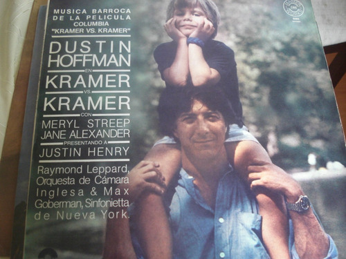 Vinilo Lp 12 Kramer V/s Kramer Dustin Hoffman