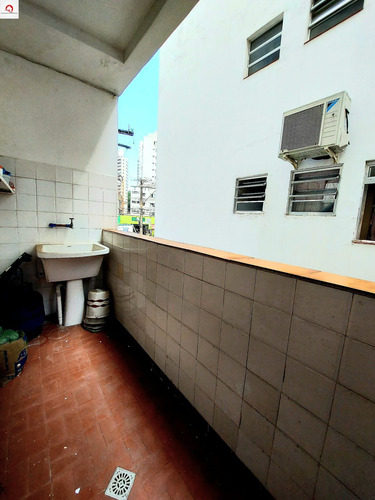 Imagem 7 de 13 de Apartamento À Venda - 1 Dormitório - Sacada - Praia Das Astúrias - Guarujá/sp - Ap05609 - 69004468