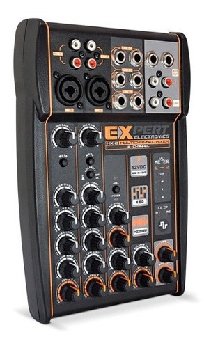 Mesa Expert Banda Mx2 Som Carro Expert Mx-2 P10 Rca Xlr Mic