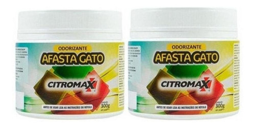 Kit 2 Afasta Gato E Gambas Pastilha Galactico 300 Gramas