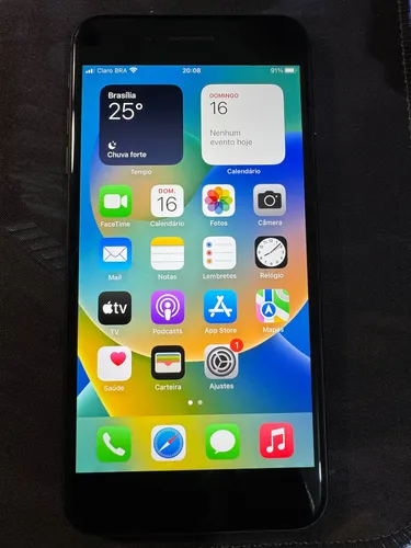 iPhone 8 Plus 256 Gb Cinza-espacial