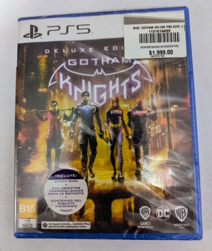 Edición Deluxe De Gotham Knights Para Playstation 5 Nvo (Usado)