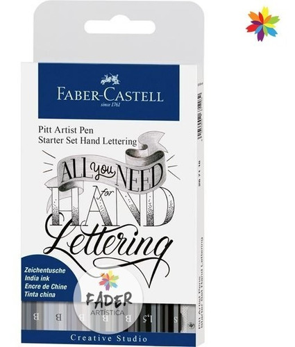 Faber Castell Hand Lettering All You Need X9 Barrio Norte