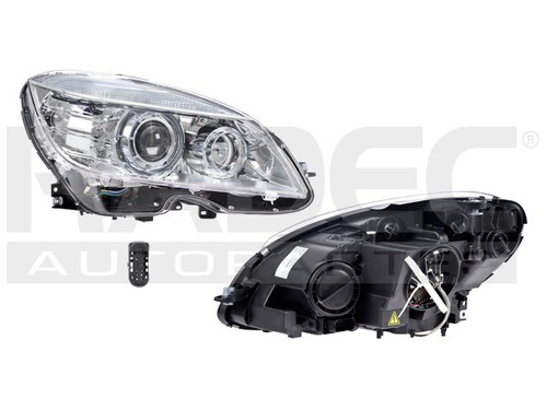 Faro Mercedes Benz Clase C 2008 - 2011 P/foco Xenon Der Rxc