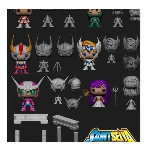 Funko Caballeros Del Zodiaco Saint Seiya Stl Coleccion