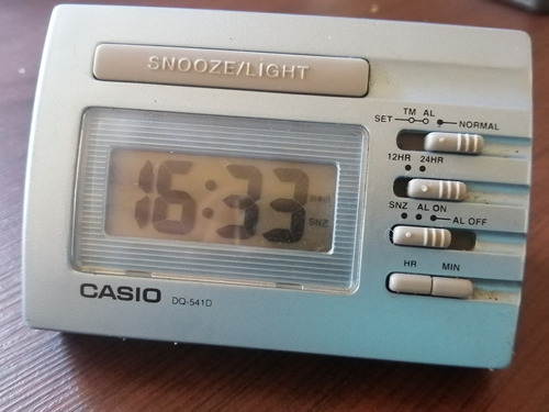 Reloj Despertador Casio Dq-541d..