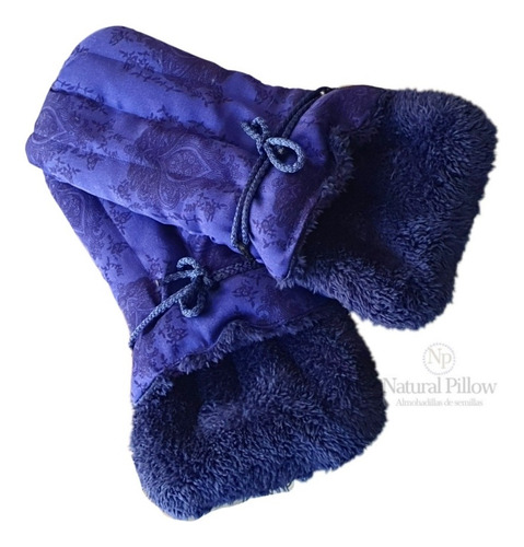 Imagen 4 de 6 de Pantuflas Térmicas Semillas Pies Calientes, Para Microondas