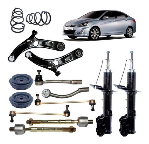 Kit Suspension Delantera Para H Accent Rb 1.4 2013-18