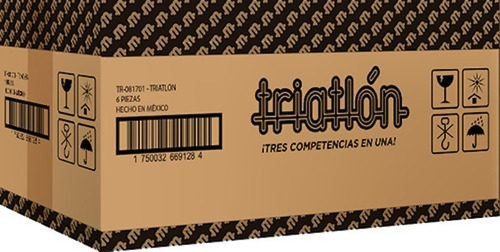 Triatlón (caja Con 6 Piezas)