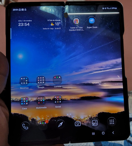 Celular Samsung Galaxy Z Fold 4 12gb + 512gb Con Defectos (Usado)
