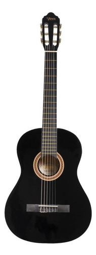 Guitarra criolla clásica Valencia VC104 para diestros negra arce