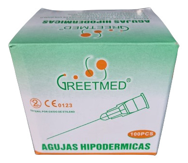 Agujas Hipotermica Estéril 25g X 5/8 Ideal Prp X100