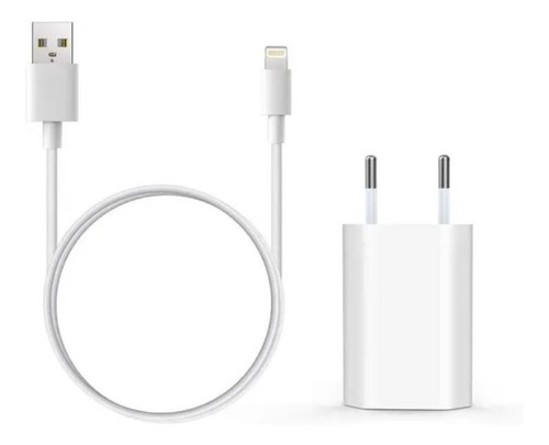 Imagen 2 de 3 de Cargador Lightning 5 6 7 8 X Completo Certificado 5w