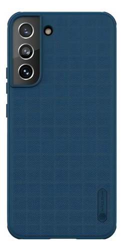 Capa Capinha Nillkin Frosted Shield Para Galaxy S22 Normal Cor Azul