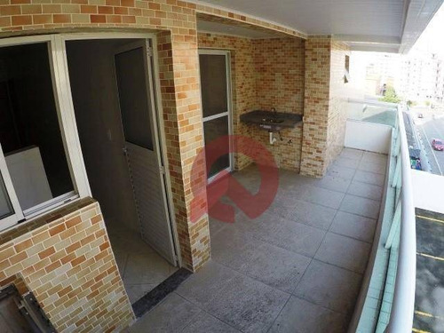 Imagem 15 de 25 de Apartamento Com 3 Dormitórios À Venda, 104 M² Por R$ 450.000,00 - Tupi - Praia Grande/sp - Ap2586