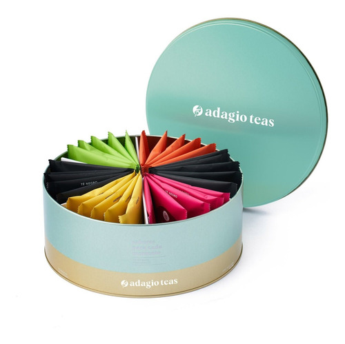 Imagen 1 de 5 de Adagio Teas Caja Redonda 30 Teabags