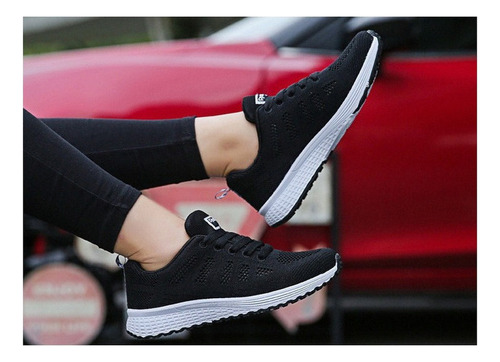Zapatos Planos Malla Para Mujer Zapatillas Informales A Moda
