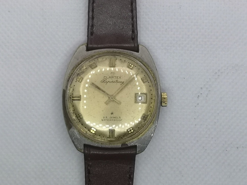 Reloj Clartex Super Strong Cuerda Vintage 60's No Steelco